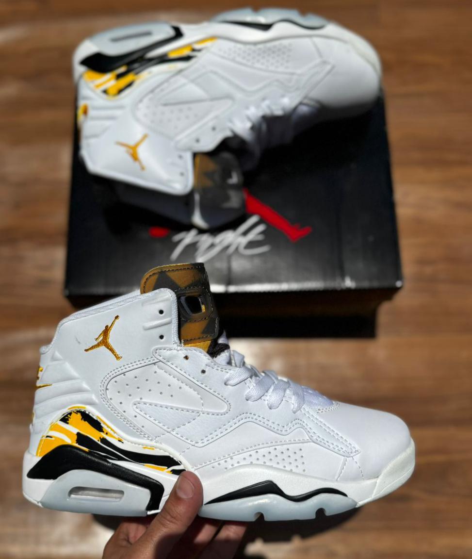 Retro 6 High Top Street Sneakers - Image 5