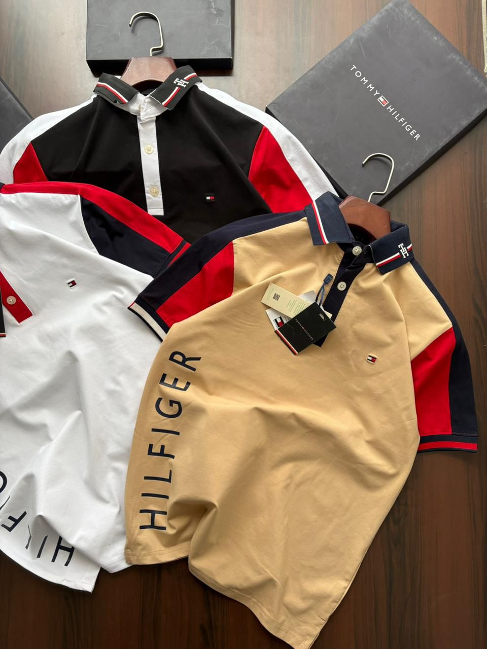 TH Cotton Lycra Polo Collar T-Shirt - Image 4