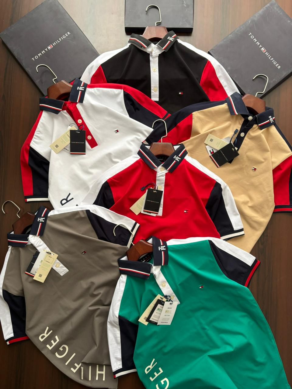 TH Cotton Lycra Polo Collar T-Shirt